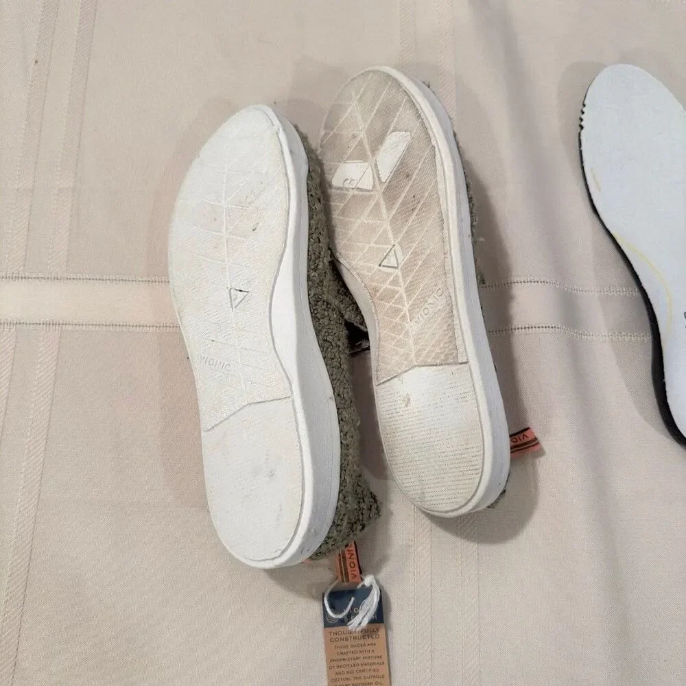 Vionic Beach Malibu Slip On Sneakers Green NWT